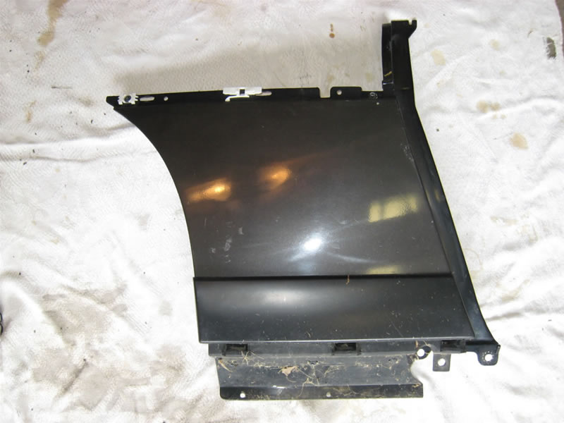 Body panel not sanded yet