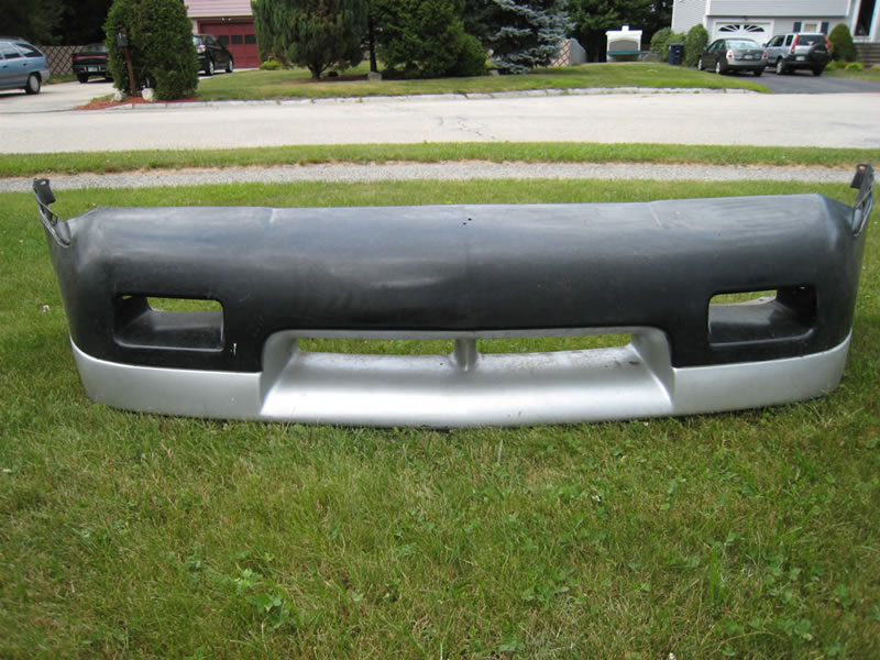 Front bumper cover not sanded yet