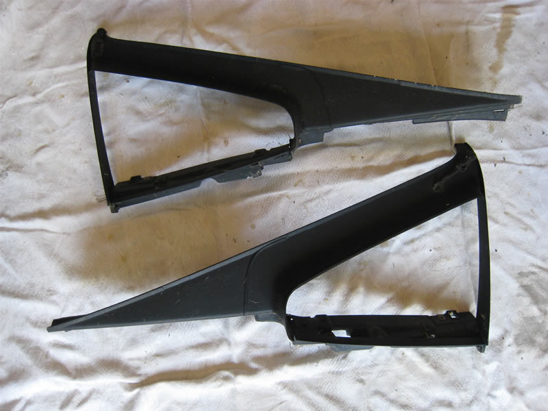 Quarter window pieces
